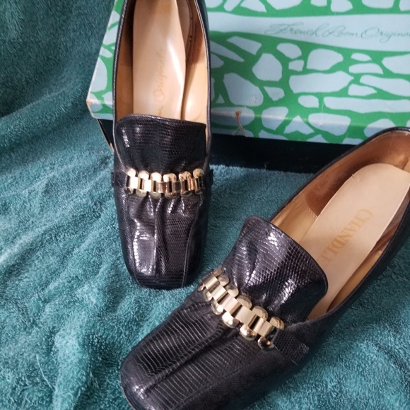 Vintage Lizard leather heels - Picture 2 of 4